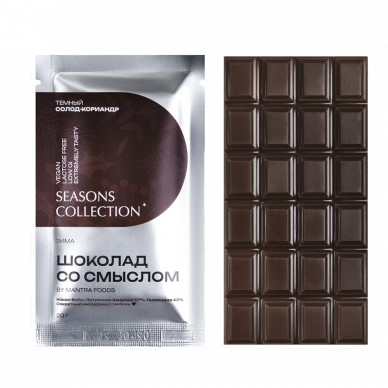 Шоколад со смыслом "Солод-Кориандр" Mantra Foods