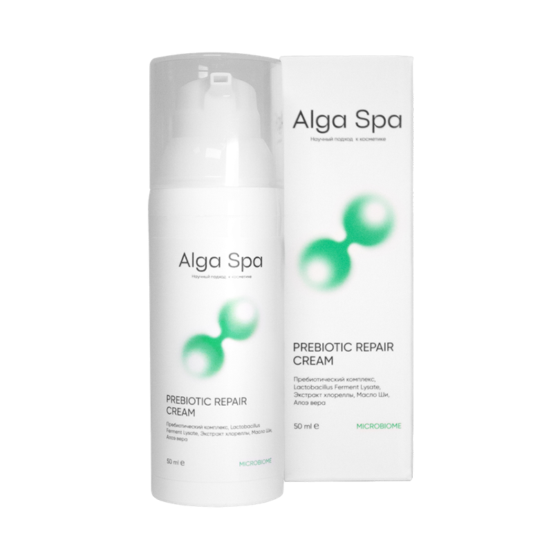 Крем с пребиотиком для восстановления микробиома кожи Alga Spa